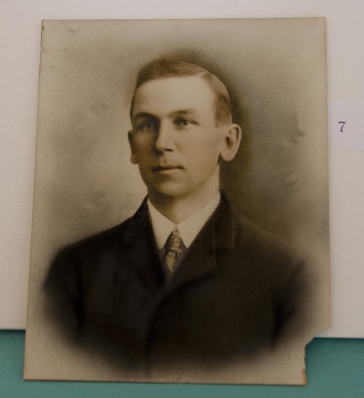 Who was that mystery man? Many people said they recognized the man in this portrait but no one could remember his name. COURTESY MATTAPOISETT HISTORICAL SOCIETY